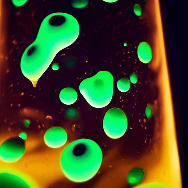 Glow in the Dark Lava Lamp Experiment 