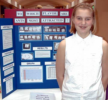 Science Fair Projects - Are ants picky over their food? Do they have ...